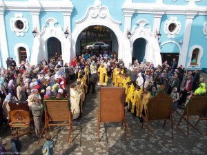 Храм Святой Благоверной Царицы Тамары (пос. Пятихатки) 14.09.2013 г.